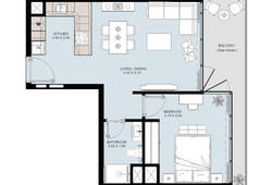 1 bedroom apartment